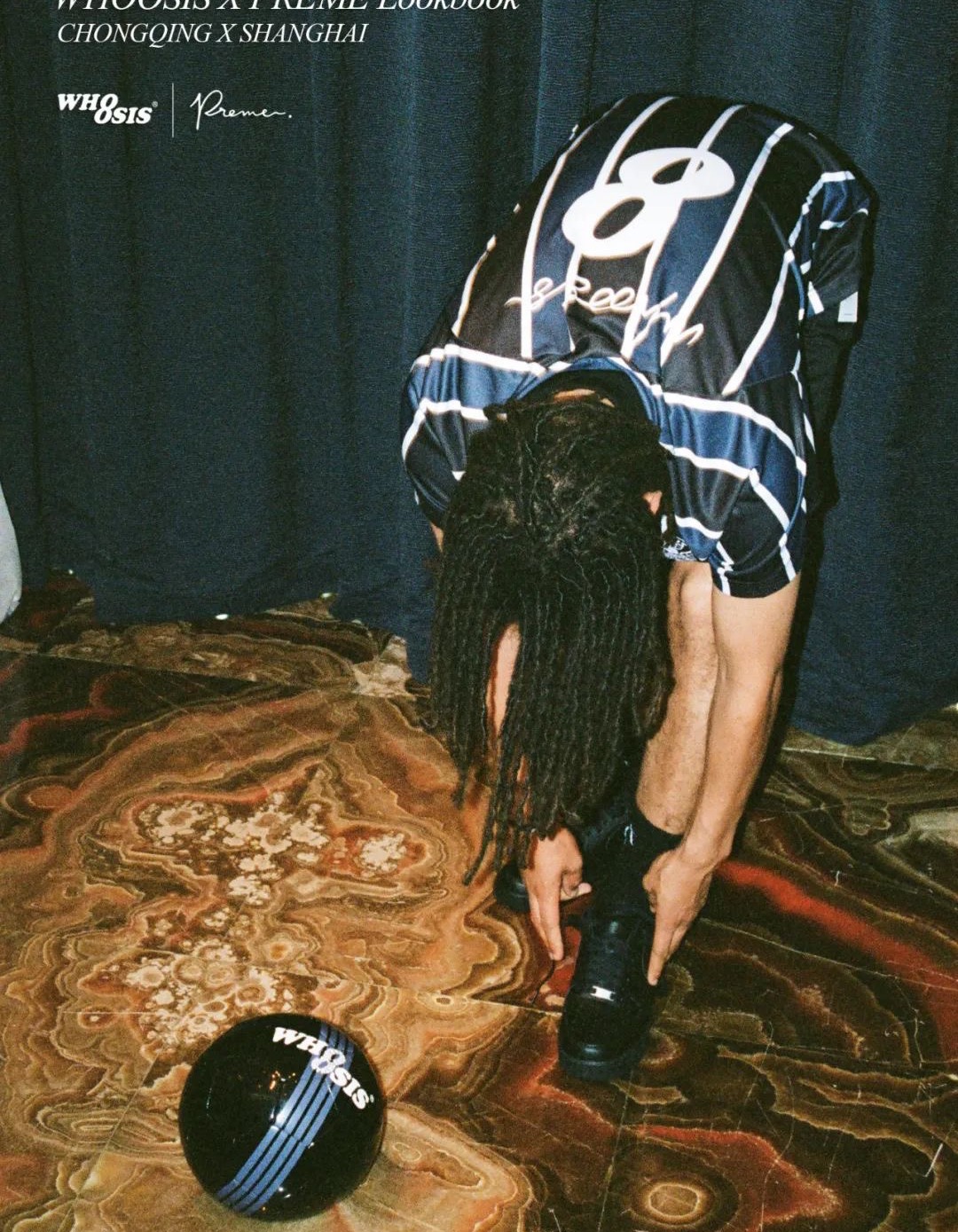 PREME X WHOSIS lookbook still